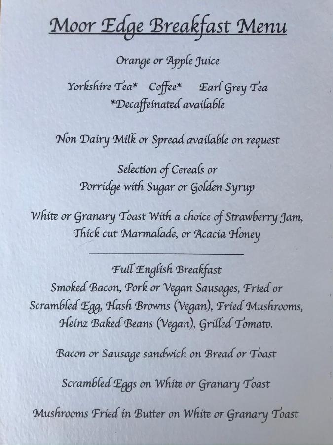 Mooredge B&B Whitby Kültér fotó